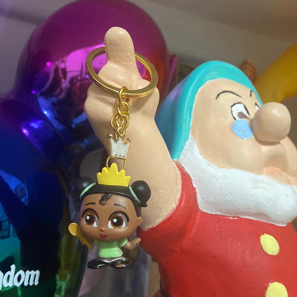 Disney Baby Tiana Doorables Keychain.